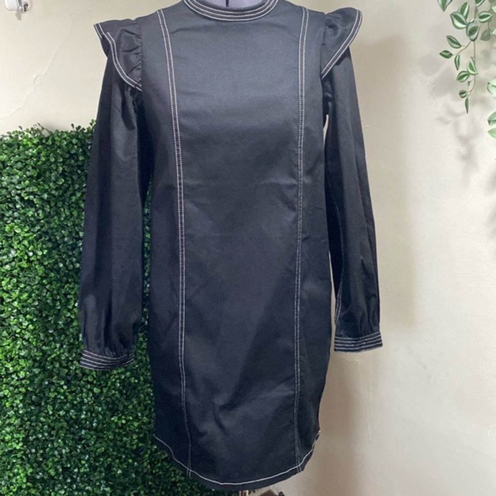 Something Navy Dress Sz Sm